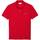 Abbigliamento Uomo Polo maniche corte Lacoste PH4012 Rosso
