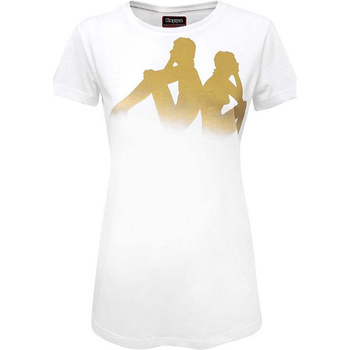Abbigliamento Donna T-shirt maniche corte Kappa 303Z4U0 Bianco