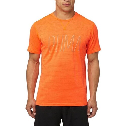 Abbigliamento Uomo T-shirt maniche corte Puma 514358 Arancio