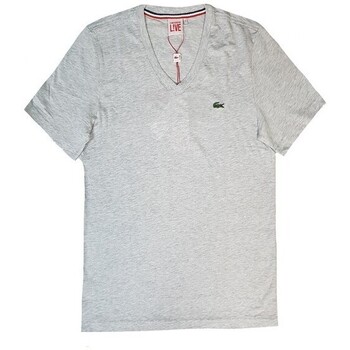 Abbigliamento Uomo T-shirt maniche corte Lacoste TH6170 Grigio