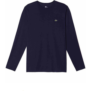 Abbigliamento Uomo T-shirts a maniche lunghe Lacoste TH5276 Blu