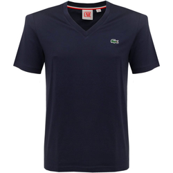 Abbigliamento Uomo T-shirt maniche corte Lacoste TH6522 Blu