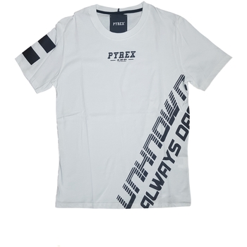 Abbigliamento Uomo T-shirt maniche corte Pyrex 40939 Bianco