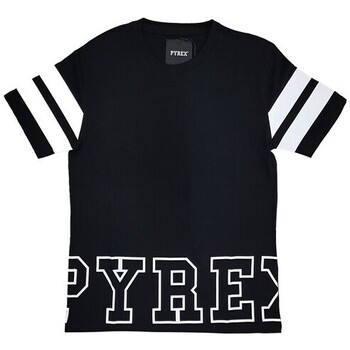 Abbigliamento Uomo T-shirt maniche corte Pyrex 40865 Nero