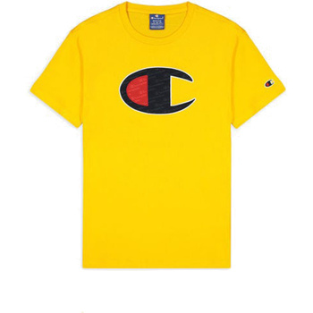 Abbigliamento Uomo T-shirt maniche corte Champion 214405 Giallo