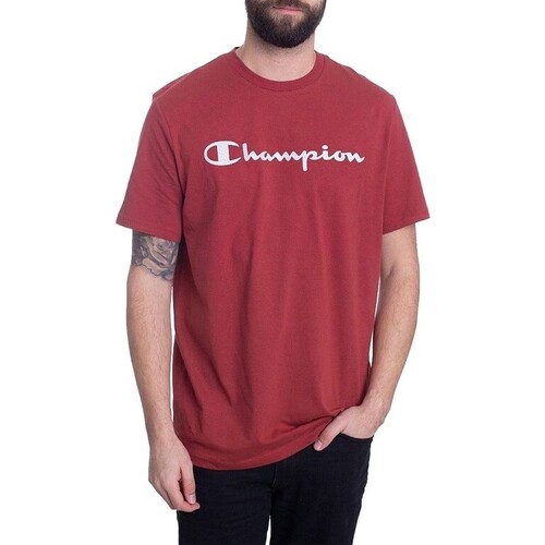 Abbigliamento Uomo T-shirt maniche corte Champion 214142 Bordeaux