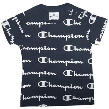 Abbigliamento Unisex bambino T-shirt maniche corte Champion 403887 Nero