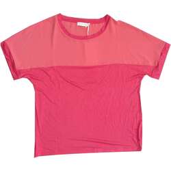 Abbigliamento Donna T-shirt maniche corte Café Noir KJT059 Rosso