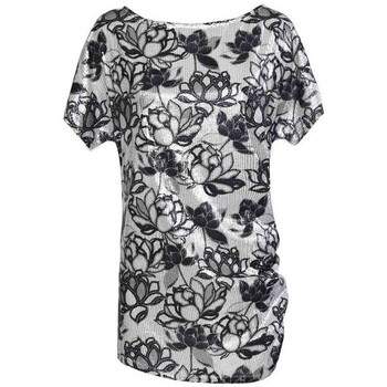 Abbigliamento Donna T-shirt maniche corte Café Noir MJT108 Bianco