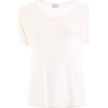 Abbigliamento Donna T-shirt maniche corte Deha B52650 Bianco