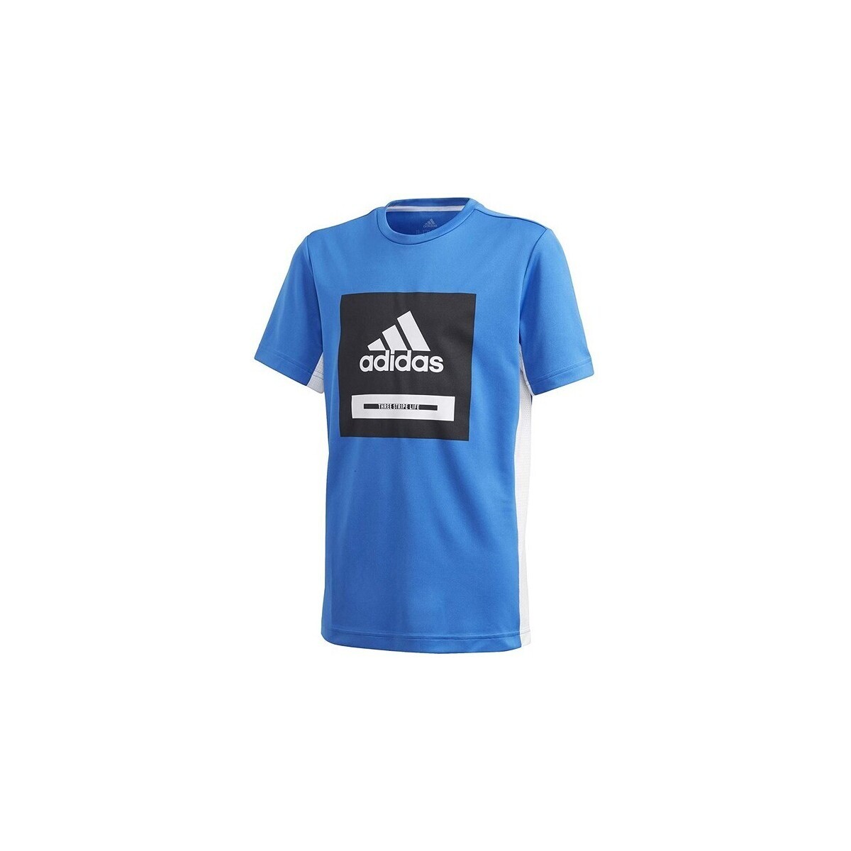 Abbigliamento Bambino T-shirt maniche corte adidas Originals FM1699 Blu