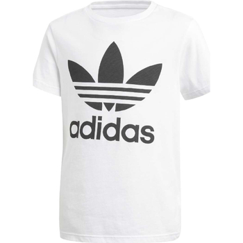 Abbigliamento Bambino T-shirt maniche corte adidas Originals CF8546 Bianco
