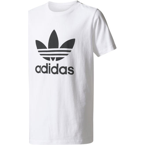 Abbigliamento Bambino T-shirt maniche corte adidas Originals BR8106 Bianco