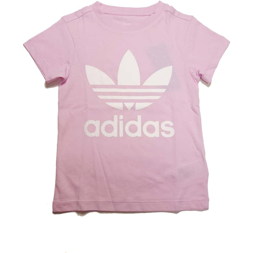 Abbigliamento Bambina T-shirt maniche corte adidas Originals CD8440 Rosa