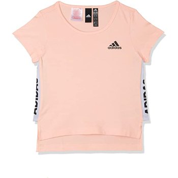Abbigliamento Bambina T-shirt maniche corte adidas Originals DJ1397 Rosa