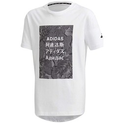 Abbigliamento Bambino T-shirt maniche corte adidas Originals FL2834 Bianco