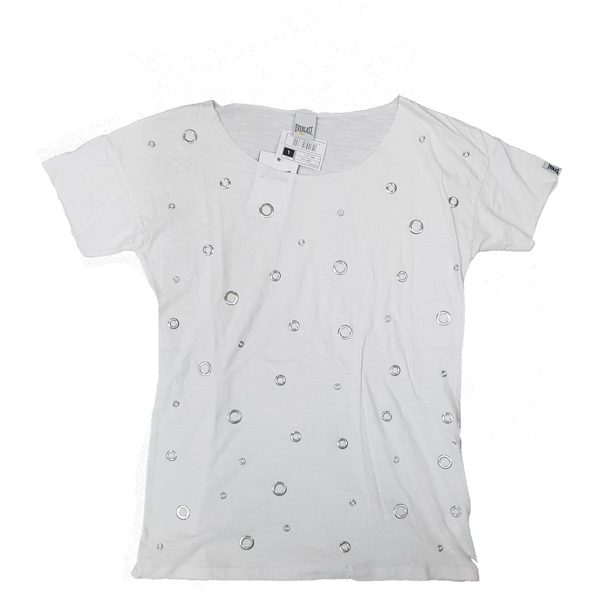 Abbigliamento Donna T-shirt maniche corte Everlast 22W711J47 Bianco
