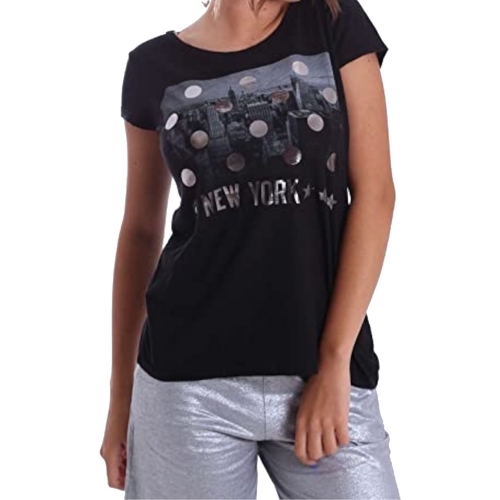 Abbigliamento Donna T-shirt maniche corte Converse 10004957 Nero