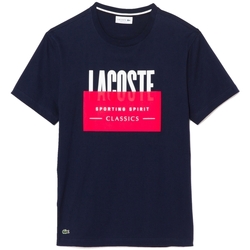 Abbigliamento Uomo T-shirt maniche corte Lacoste TH1916 Blu