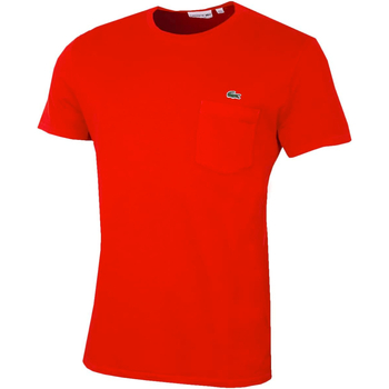 Abbigliamento Uomo T-shirt maniche corte Lacoste TH8113 Arancio