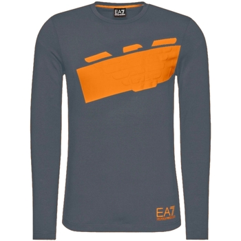 Abbigliamento Uomo T-shirts a maniche lunghe Emporio Armani EA7 6HPT32-PJ3NZ Grigio