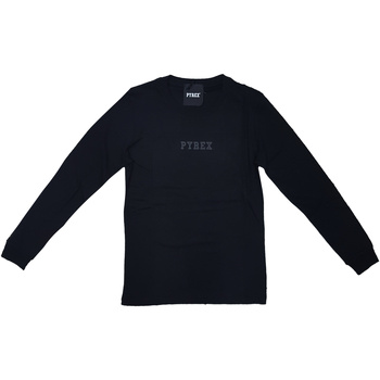 Abbigliamento Uomo T-shirts a maniche lunghe Pyrex 41425 Nero