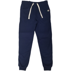 Abbigliamento Uomo Pantaloni da tuta Leone LLM756 Blu