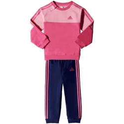 Abbigliamento Unisex bambino Tuta adidas Originals S21417 Rosa