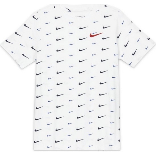 Abbigliamento Bambino T-shirt maniche corte Nike DC7530 Bianco