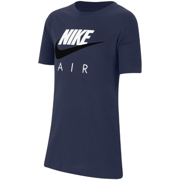Abbigliamento Bambino T-shirt maniche corte Nike CZ1828 Blu