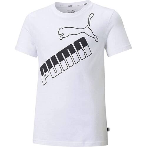 Abbigliamento Bambino T-shirt maniche corte Puma 585998 Bianco