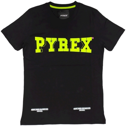 Abbigliamento Uomo T-shirt maniche corte Pyrex 41945 Nero