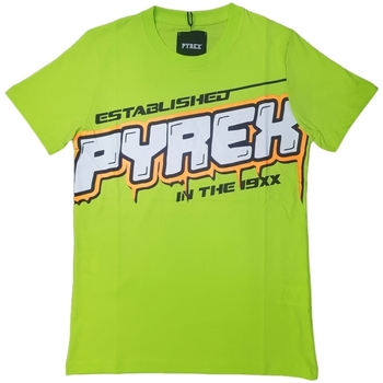 Abbigliamento Uomo T-shirt maniche corte Pyrex 42155 Verde