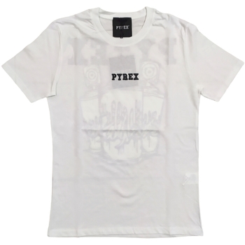 Abbigliamento Uomo T-shirt maniche corte Pyrex 42442 Bianco