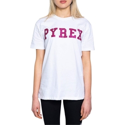 Abbigliamento Donna T-shirt maniche corte Pyrex 42246 Bianco