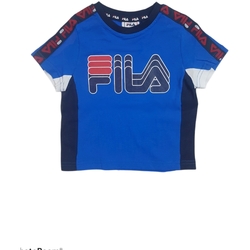 Abbigliamento Bambino T-shirt maniche corte Fila 688620 Blu