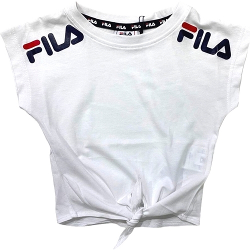 Abbigliamento Bambina T-shirt maniche corte Fila 688637 Bianco