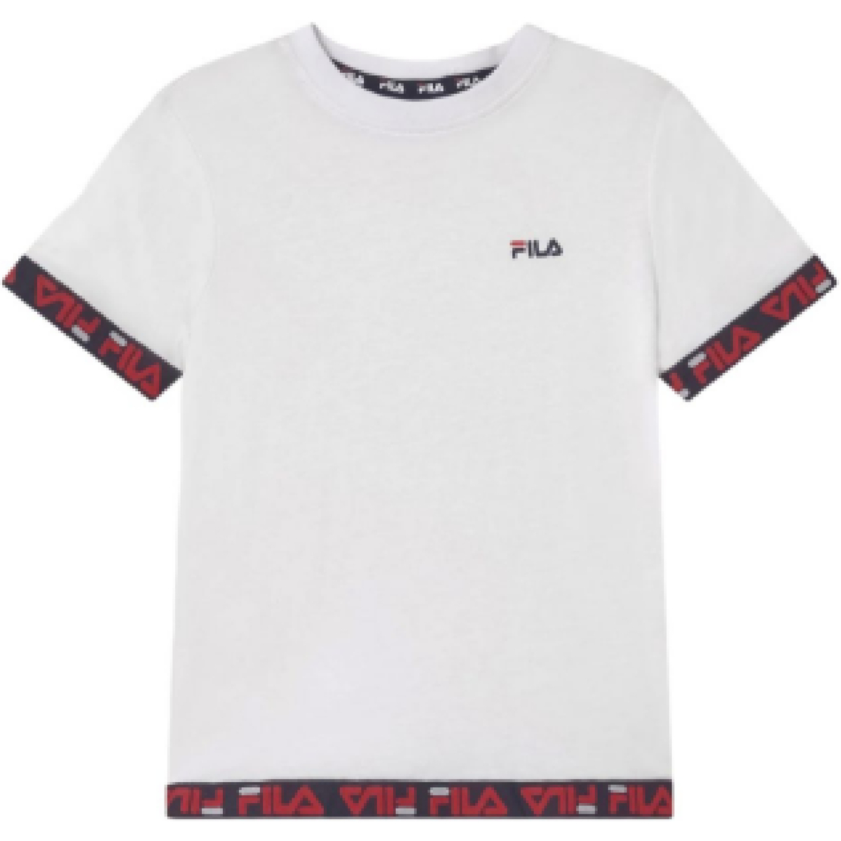 Abbigliamento Bambina T-shirt maniche corte Fila 688656 Bianco
