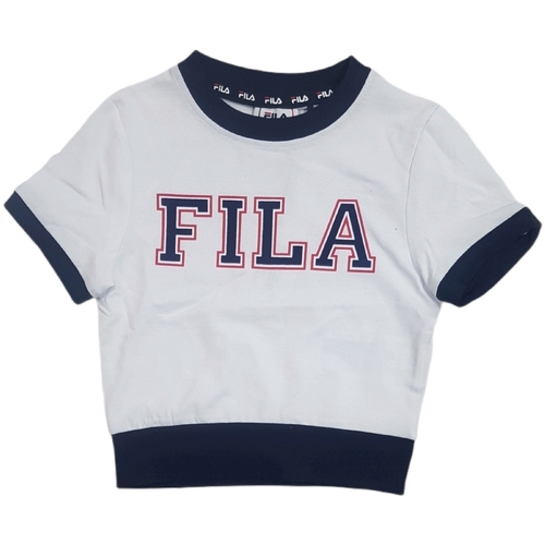 Abbigliamento Bambina T-shirt maniche corte Fila 688659 Bianco
