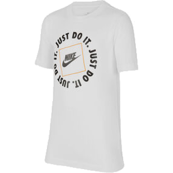 Abbigliamento Bambino T-shirt maniche corte Nike DC7522 Bianco
