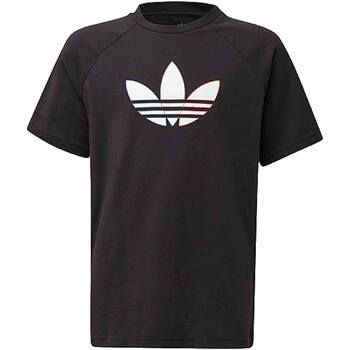 Abbigliamento Bambino T-shirt maniche corte adidas Originals GN7434 Nero