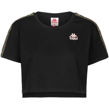 Abbigliamento Donna T-shirt maniche corte Kappa 38136YW Nero