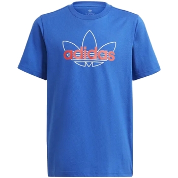 Abbigliamento Bambino T-shirt maniche corte adidas Originals GN2299 Blu