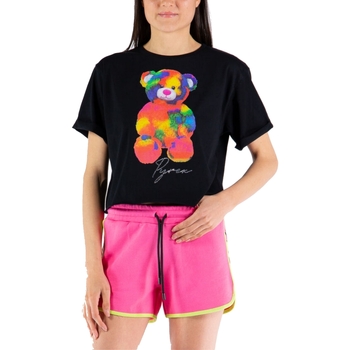 Abbigliamento Donna T-shirt maniche corte Pyrex 42455 Nero