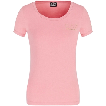 Abbigliamento Donna T-shirt maniche corte Emporio Armani EA7 8NTT65-TJ28Z Rosa