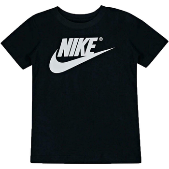 Abbigliamento Bambino T-shirt maniche corte Nike 8U7065 Nero