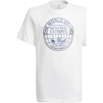 Abbigliamento Bambino T-shirt maniche corte adidas Originals GN4126 Bianco