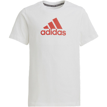 Abbigliamento Bambino T-shirt maniche corte adidas Originals GJ6649 Bianco