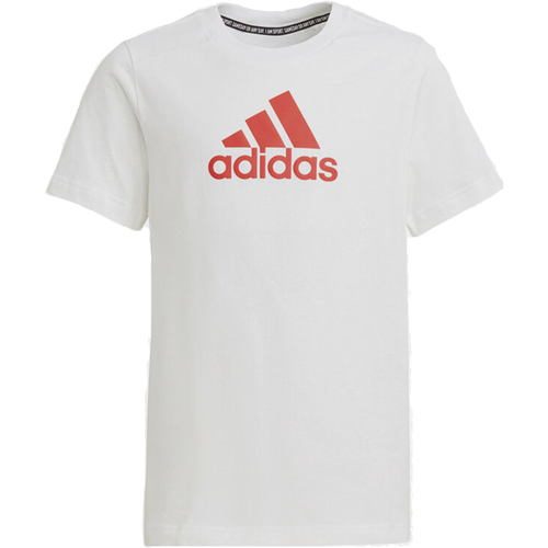 Abbigliamento Bambino T-shirt maniche corte adidas Originals GJ6649 Bianco