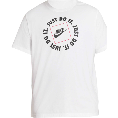 Abbigliamento Uomo T-shirt maniche corte Nike DA0238 Bianco